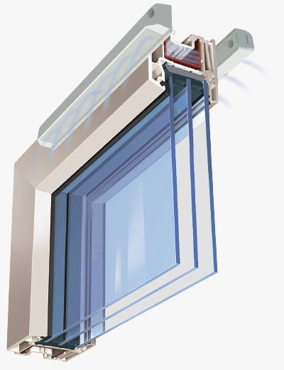 Проветриватель оконный Вентс ПО 400