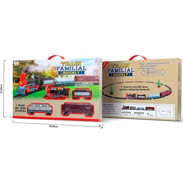 Ігровий набір Fenfa дитяча залізниця 1600A-8C