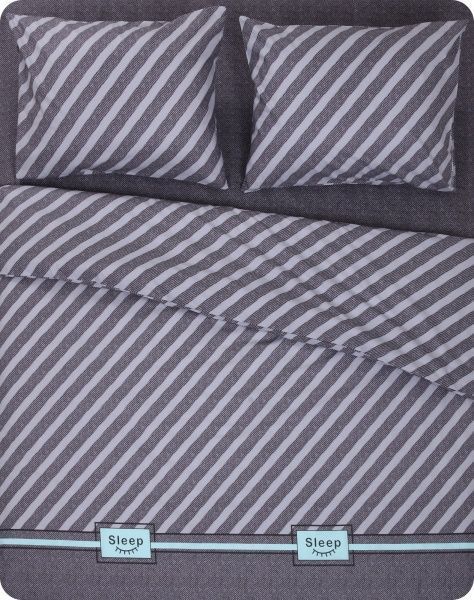 Комплект постельного белья Слип 2,0 темно-серый La Nuit 