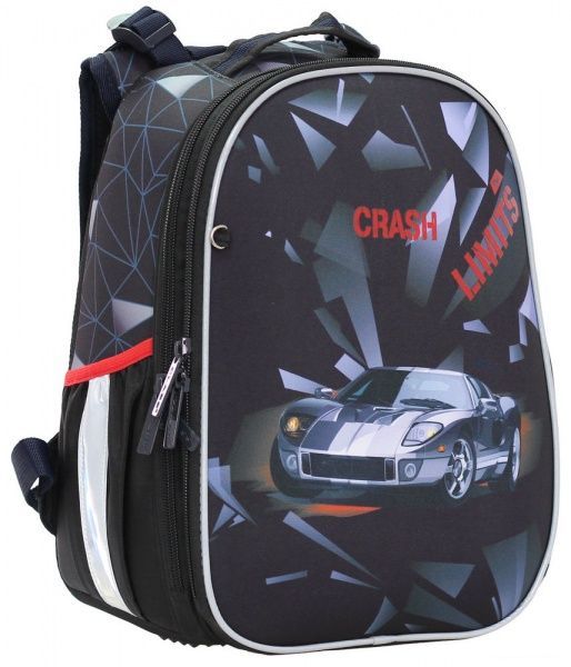 Рюкзак каркасный CLASS SchoolCase Mini Crash Car 2 отделения 2109C