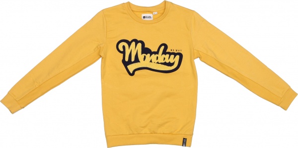 Джемпер для мальчика NWM р.140 темно-желтый U44284-1 