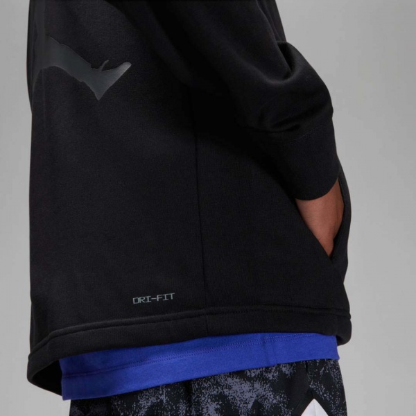 Джемпер Nike M J DF SPRT FLC BC GFX PO DV9781-010 р. L черный