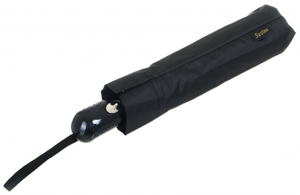 Зонт Sensio Solid полуавтомат черный