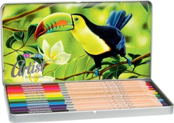 Олівці кольорові Artist 12 шт. 83256PTR Colorino