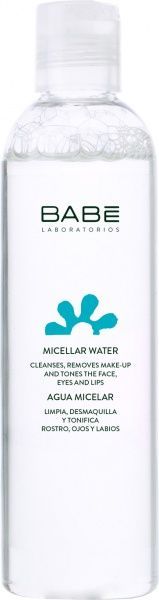 Міцелярна вода BABE Laboratorios Facial Essentials Для будь-якого типу шкіри, навіть дуже чутливої 250 мл
