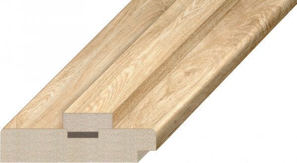 Дверная коробка ОМиС под добор ПВХ 100х33 мм дуб саванна