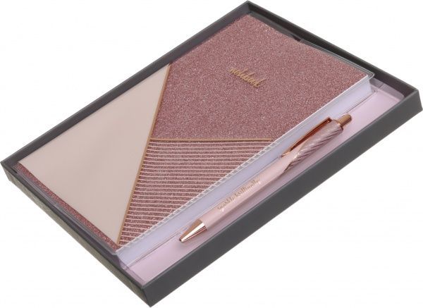 Набор книга для запису + ручка шариковая