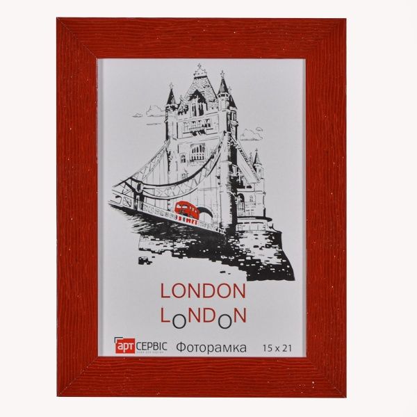 Рамка для фото Арт-Сервіс ЭА-01138 15x21 см красный 