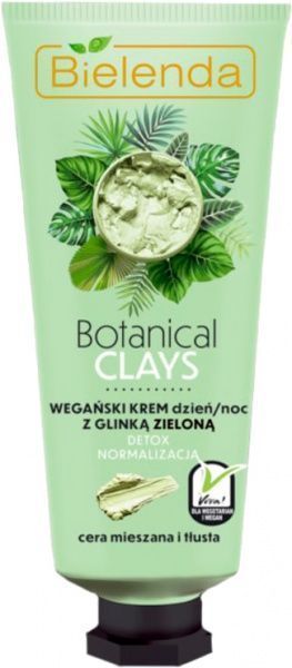 Крем для лица день-ночь Bielenda с зеленой глиной и алоэ 50 мл