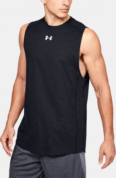 Майка Under Armour Charged Cotton Tank 1351556-001 L чорний
