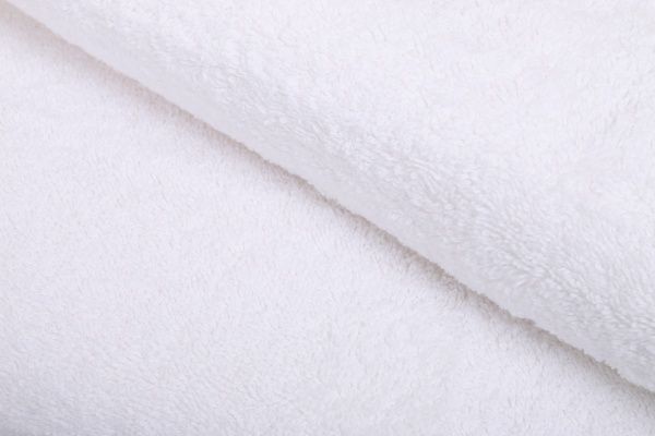 Полотенце махровое 100x50 см белый Duru 