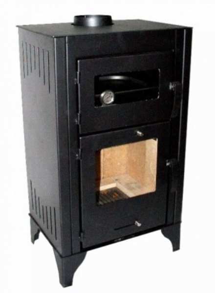 Печь-камин Alaska Комфорт Л конвекционная с духовкой