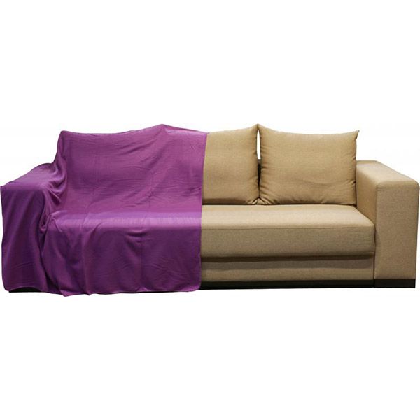 Плед Underprice 150x180 см фіолетовий