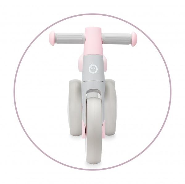 Самокат-беговел MoMi TEDI серо-розовый ROBI00036 