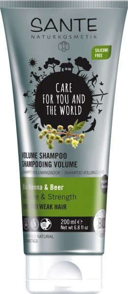 Шампунь Sante для объема волос Хна 200 мл