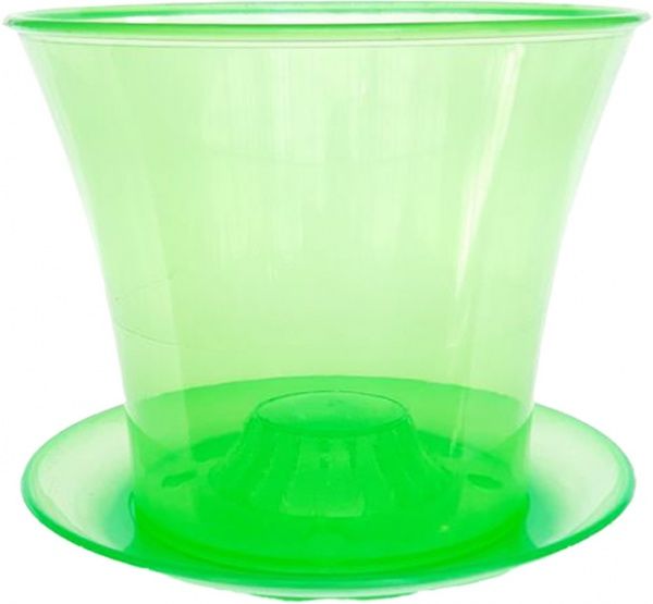 Підставка Омела Омела Орхідея круглий прозорий зелений 