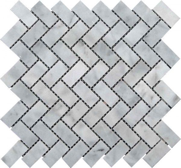 Плитка KrimArt мозаїка МКР-5П Mix White 30,3x32,5 cм 