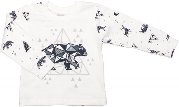 Пижама детская Фламинго 613-222 р.80 молочный 