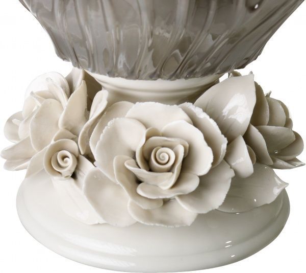 Фруктовница бежево-золотая James 35 см Antonio Tammaro