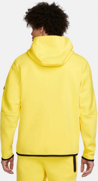 Джемпер Nike TCH FLC HOODIE FZ WR CU4489-765 р. XL желтый