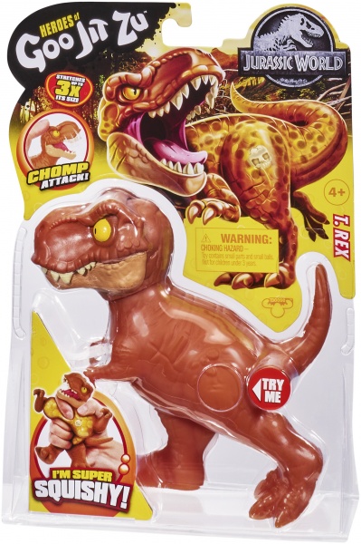 Игрушка-тянучка GooJitZu Юрский период Тирекс (GOJ41304) 