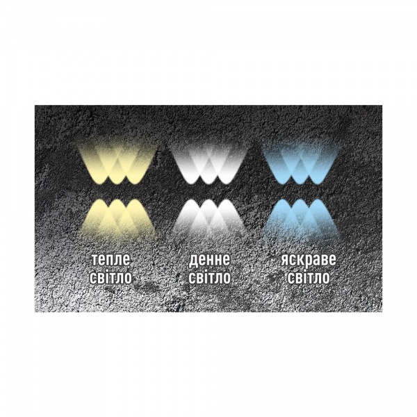 Світильник світлодіодний Maxus 6 Вт білий матовий 2700/4000/6500 К 1-MWL-6W-WHS 