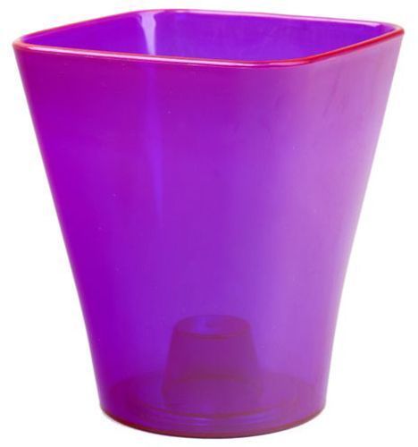 Кашпо для орхидей Оранжерея «Квадро» квадратный 3л хамелеон 