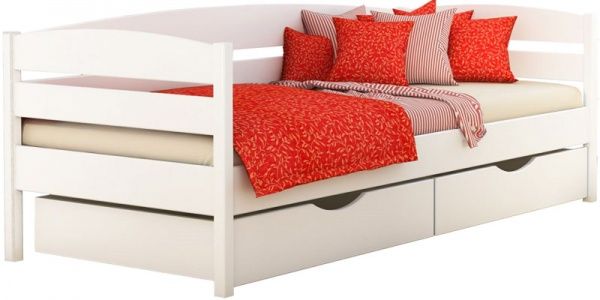 Ліжко дитяче Estella Нота Плюс 80х190 см білий 