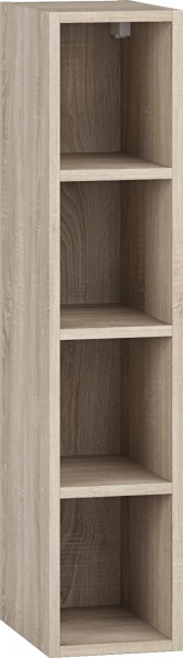 Шкаф верхний Грейд открытый (стандарт) 200x927x300 мм дуб сонома 