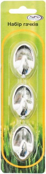 Крючок мебельный  Arino Arino СК5 3 шт хром