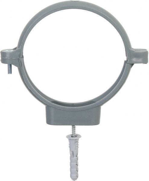 Хомут Rhein з дюбелем для кріплення каналізаційних труб d=110 мм