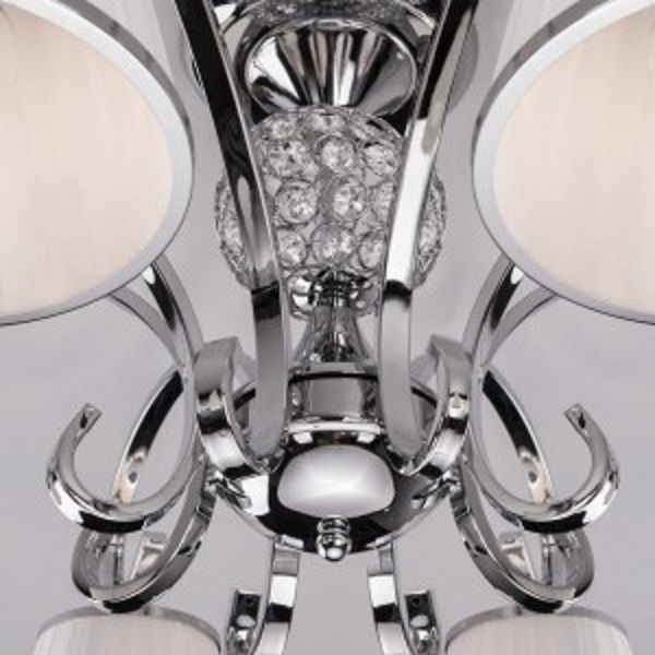 Люстра потолочная Strotskis Tessa 8x40 Вт E14 хром 60088/8