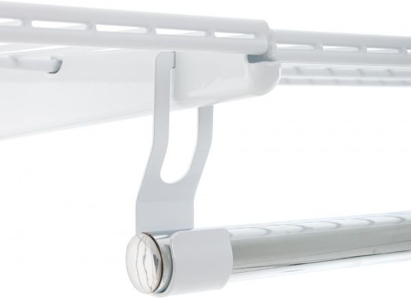 Гардеробная система Larvij с полками 400 мм белый