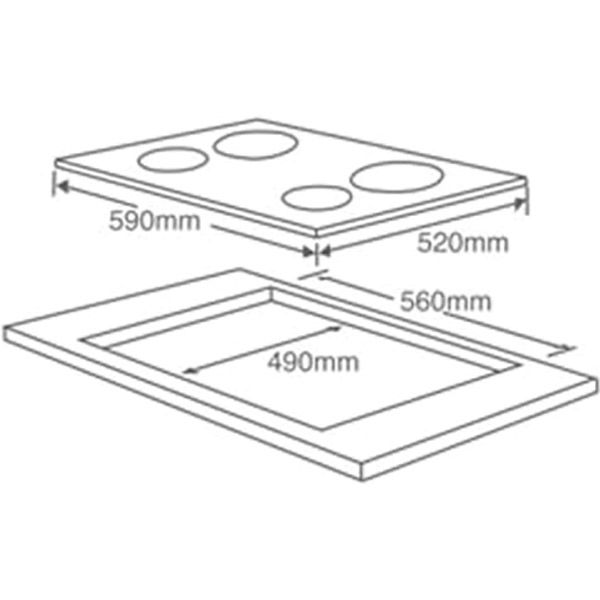 Варочная поверхность Interline HIV 568 SBP WA