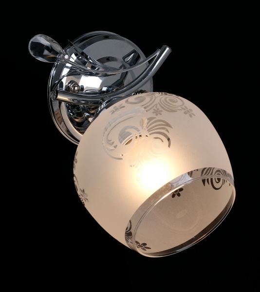 Светильник настенный Focus Light 1x60 Вт E27 серебряный N2504-1 