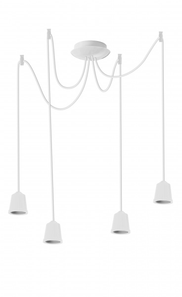 Підвіс ERKA 424 4x60 Вт E27 білий 424001 