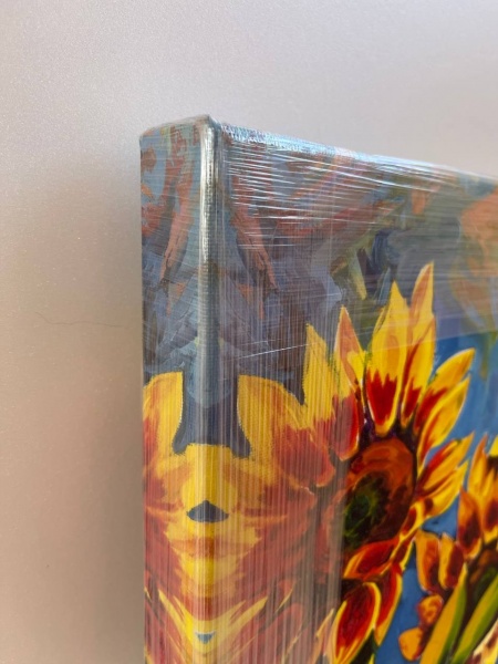 Репродукция Подсолнухи 50x50 см Арт Фемелі 