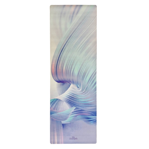 Килимок для йоги та фітнесу Dariana Небесний 183х61х0,3 см блакитний