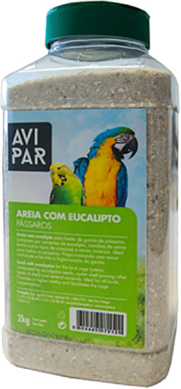 Пісок Avipar Sand w/Eucaliptus для пташиної клітки 2 кг 