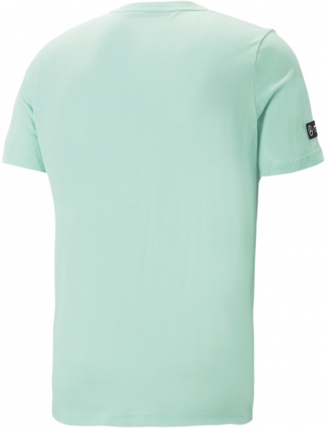 Футболка Puma MAPF1 LOGO TEE 53848208 р.L бірюзовий