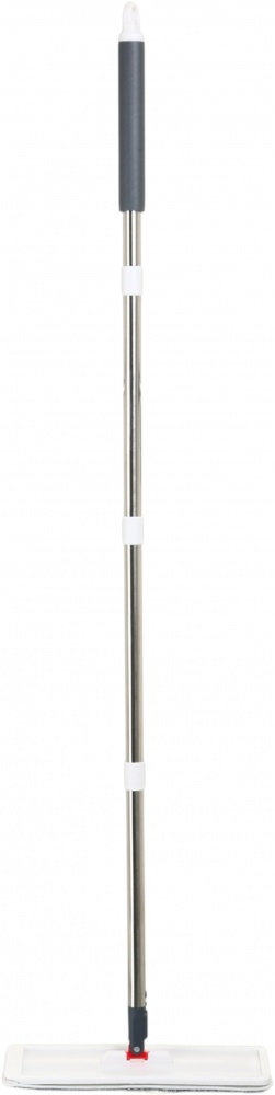 Набір для прибирання для підлоги OBERY з вертикальним віджимом Super Clean Compact 2в1 30 см сірий