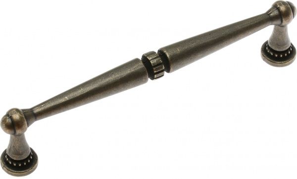 Меблева ручка 128 мм матова темна антична бронза MVM D-1015-128 MBAB