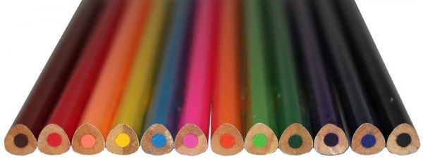 Олівці кольорові трикутні, 12 кольорів 1912/1 CLASS