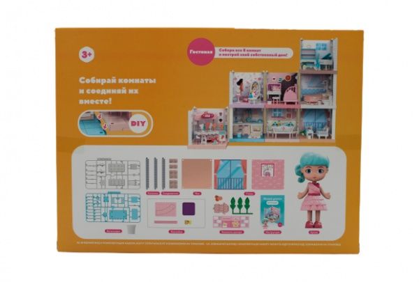 Ігровий набір Funky Toys Затишний куточок. Вітальня з лялькою FT3101 