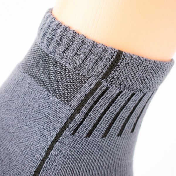 Носки мужские Ярунь треккинговые махровые ТТЯ серые р.38-40