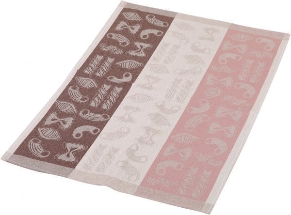 Рушник Паста 1 46x70 см Білоруський льон рожевий 