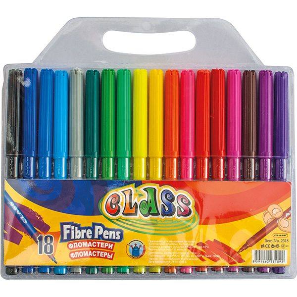 Набор фломастеров 18 шт. 2318 CLASS