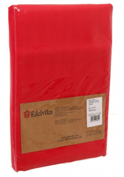 Скатерть Рогнеда 520-19/00 140x110 см красный Эдельвика 