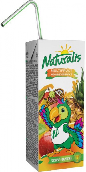 Нектар Naturalis мультифрукт 0,2л 