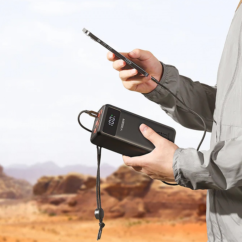 Повербанк VEGER W5001 50000 mAh black (W5001.black)